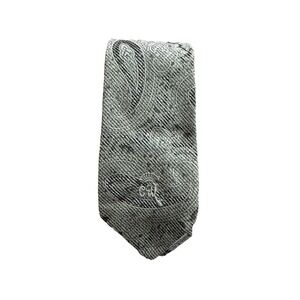 Vintage Countess Mara Tie Necktie Grey Paisley